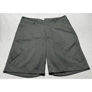 Under Armour UA Mens Size 34 Performance Golf Shorts Plaid Gray 10" Inseam